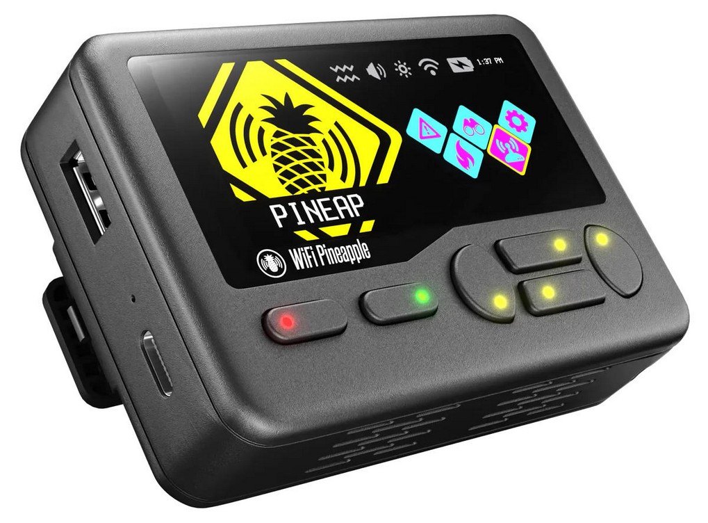 A pocket Wi-Fi survey radio of the type used to log network names in the harbour